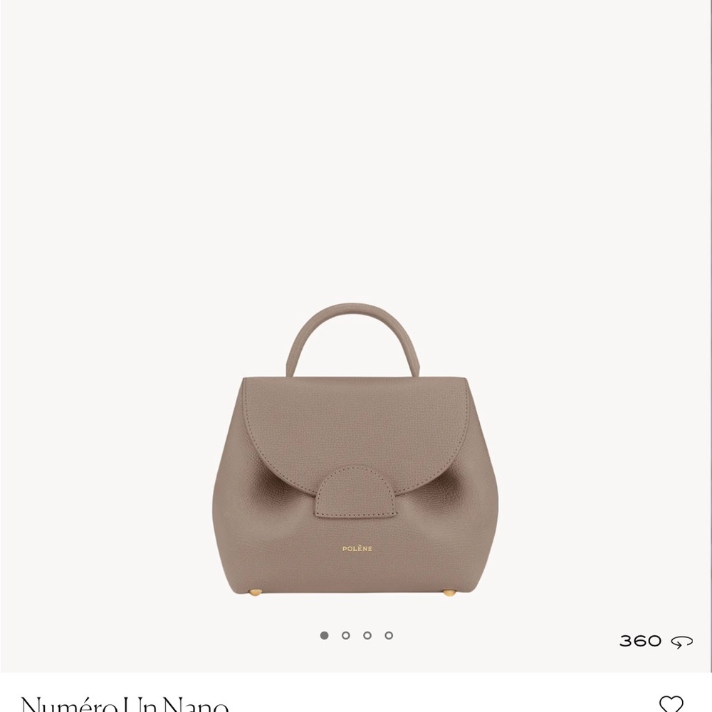 Authentic Polene Leather Numero Un Bag.  Excellent Condition with Dust Bag!